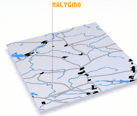 3d view of Malygino