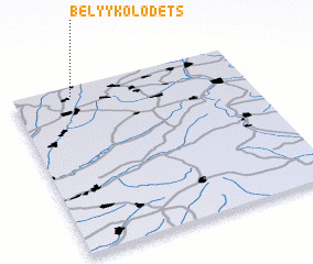 3d view of Belyy Kolodets