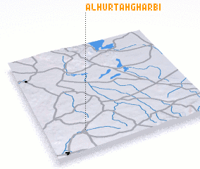 3d view of Al Hurtah Gharbī