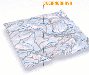 3d view of Değirmenkaya