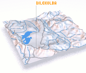 3d view of Dilē Kolba