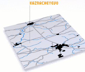 3d view of Kaznacheyevo