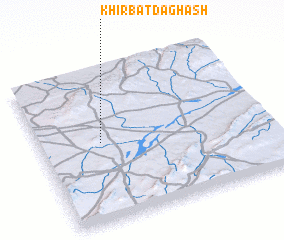 3d view of Khirbat Daghash