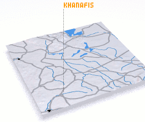 3d view of Khanāfis