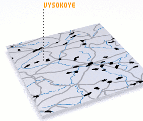 3d view of Vysokoye