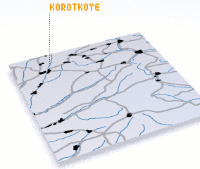 3d view of Korotkoye