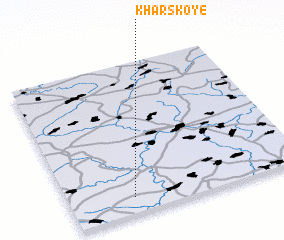 3d view of Kharskoye