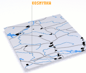 3d view of Kosmynka