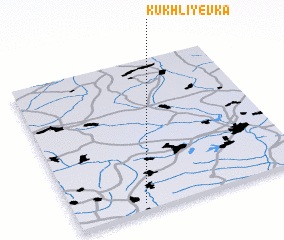 3d view of Kukhliyëvka