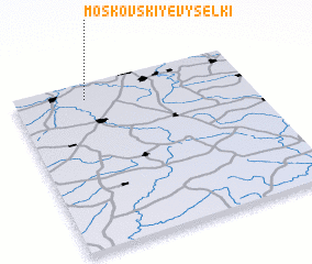 3d view of Moskovskiye-Vyselki