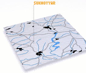 3d view of Sukhoy Yar