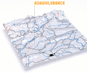 3d view of Aşağıulubahçe