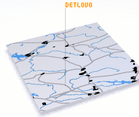 3d view of Detlovo