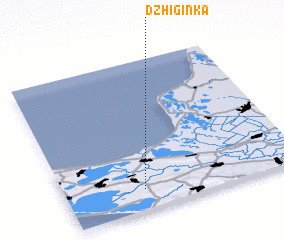 3d view of Dzhiginka