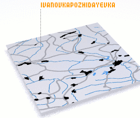 3d view of Ivanovka Pozhidayevka