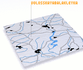 3d view of Volosskaya Balakleyka