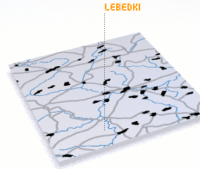 3d view of Lebëdki