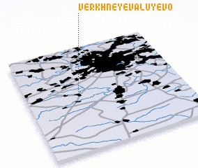 3d view of Verkhneye Valuyevo