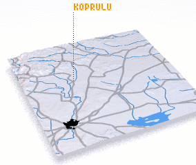 3d view of Köprülü