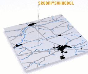 3d view of Sredniy Sukhodol