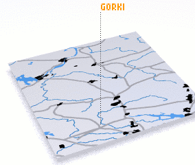 3d view of Gorki