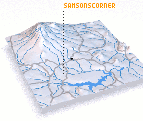 3d view of Samsons Corner