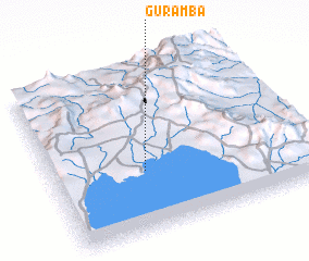 3d view of Gur Āmba