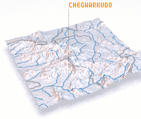 3d view of Chʼegwar Kudo