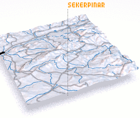 3d view of Şekerpınar