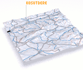 3d view of Koşutdere