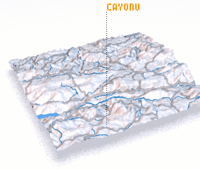 3d view of Çayönü