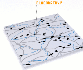 3d view of Blagodatnyy