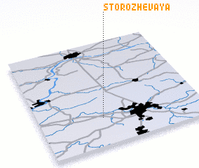 3d view of Storozhevaya