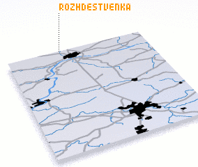 3d view of Rozhdestvenka