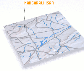 3d view of Maksar al Ḩişān