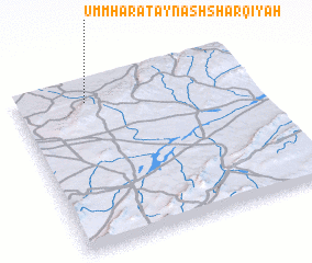 3d view of Umm Ḩāratayn ash Sharqīyah