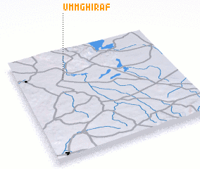 3d view of Umm Ghirāf