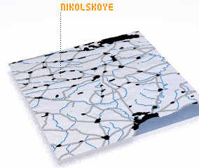 3d view of Nikolʼskoye