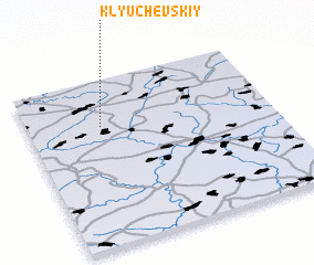 3d view of Klyuchëvskiy