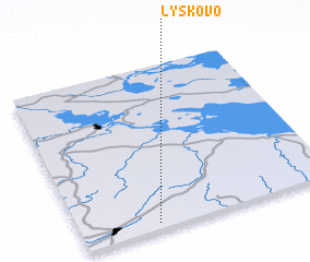 3d view of Lyskovo