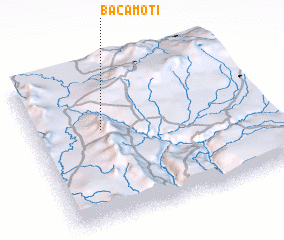 3d view of Bacamoti