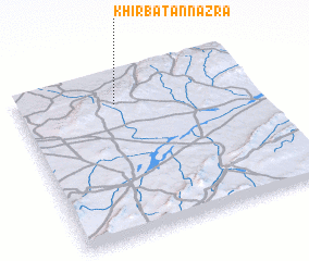 3d view of Khirbat an Nazrā