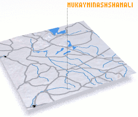 3d view of Mukaymin ash Shamālī