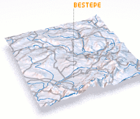 3d view of Beştepe