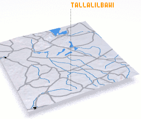 3d view of Tall al ‘Ilbāwī