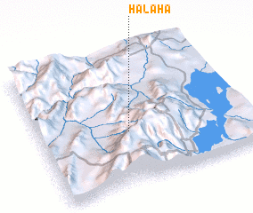 3d view of Halaha