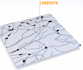 3d view of Chernoye