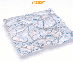 3d view of Yazıköy