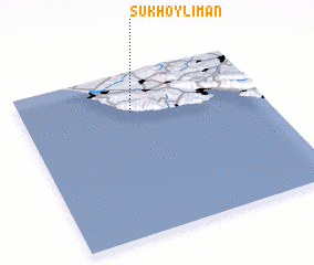 3d view of Sukhoy Liman