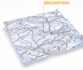 3d view of Serçekuyusu